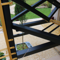 Création de pergola avec toiture véranda en PVC Fondettes